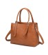 T11839 - Bolso texturizado con grandes asas y bandolera múltiples colores