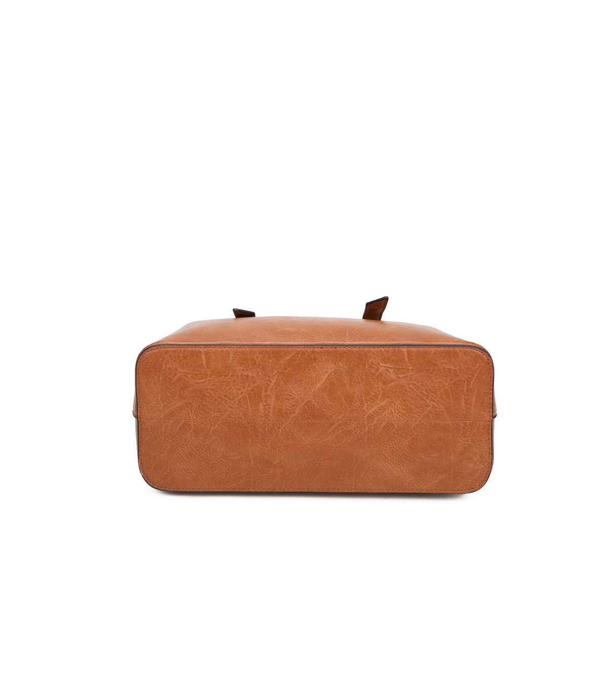 T11839 - Bolso texturizado con grandes asas y bandolera múltiples colores