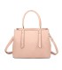 T11839 - Bolso texturizado con grandes asas y bandolera múltiples colores