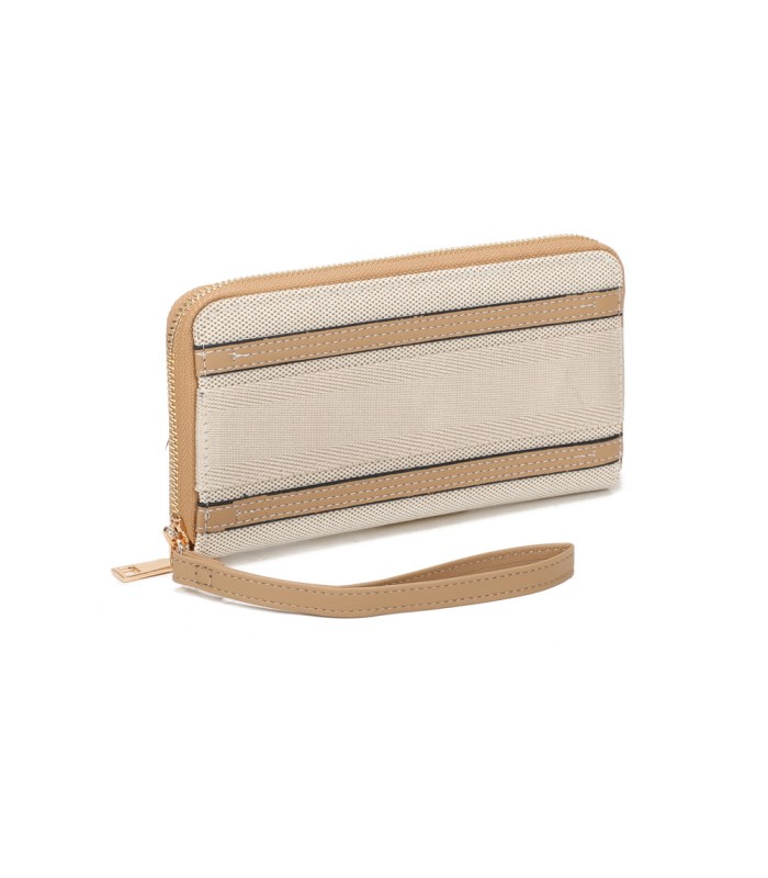 YWD001 - Cartera de tela con varios compartimentos