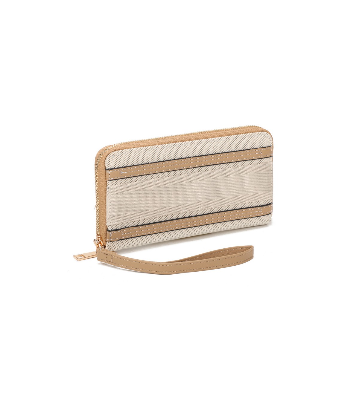 YWD001 - Cartera de tela con varios compartimentos