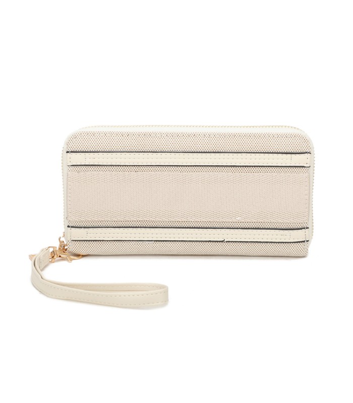 YWD001 - Cartera de tela con varios compartimentos