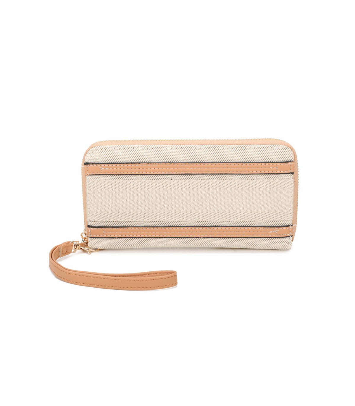 YWD001 - Cartera de tela con varios compartimentos