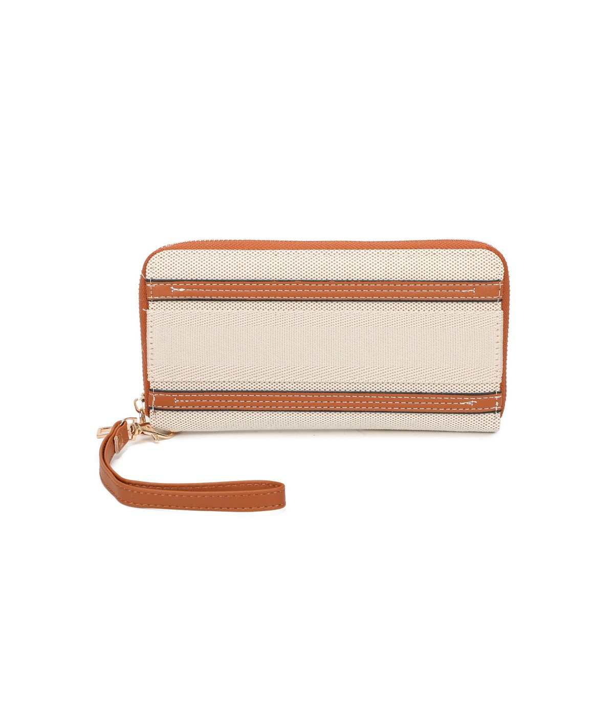 YWD001 - Cartera de tela con varios compartimentos