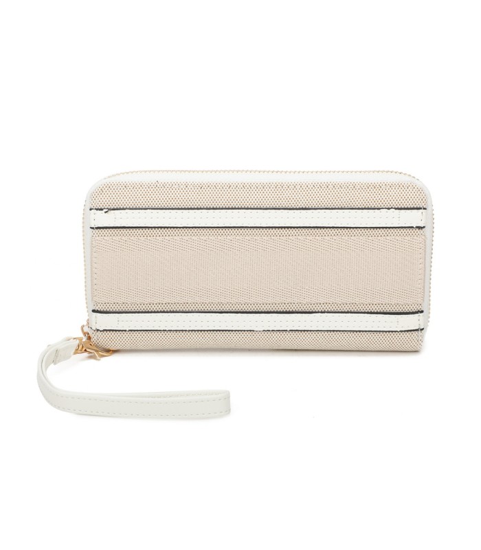 YWD001 - Cartera de tela con varios compartimentos