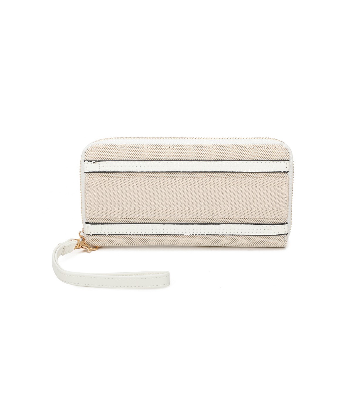 YWD001 - Cartera de tela con varios compartimentos