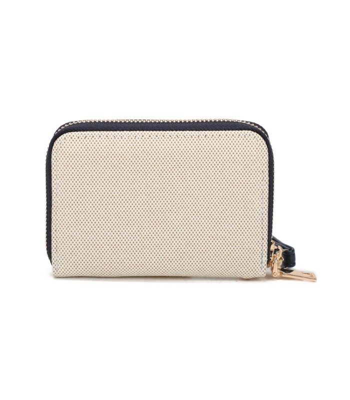 YWD002 - Cartera monedero de tela con banda de color