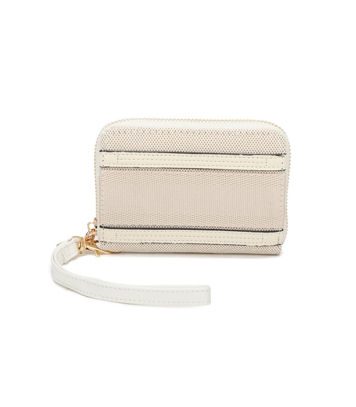 YWD002 - Cartera monedero de tela con banda de color
