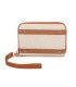 YWD002 - Cartera monedero de tela con banda de color
