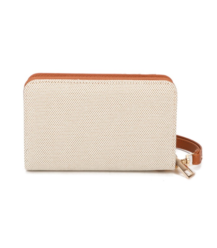 YWD004 - Cartera que se abre en abanico con varias ventanas para documentos y monedero