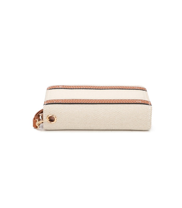 YWD004 - Cartera que se abre en abanico con varias ventanas para documentos y monedero