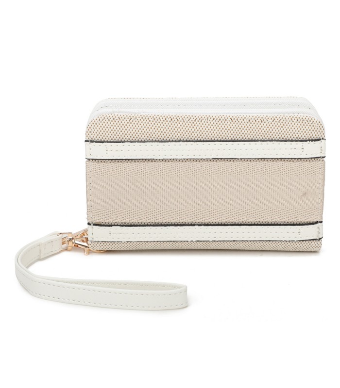 YWD004 - Cartera que se abre en abanico con varias ventanas para documentos y monedero