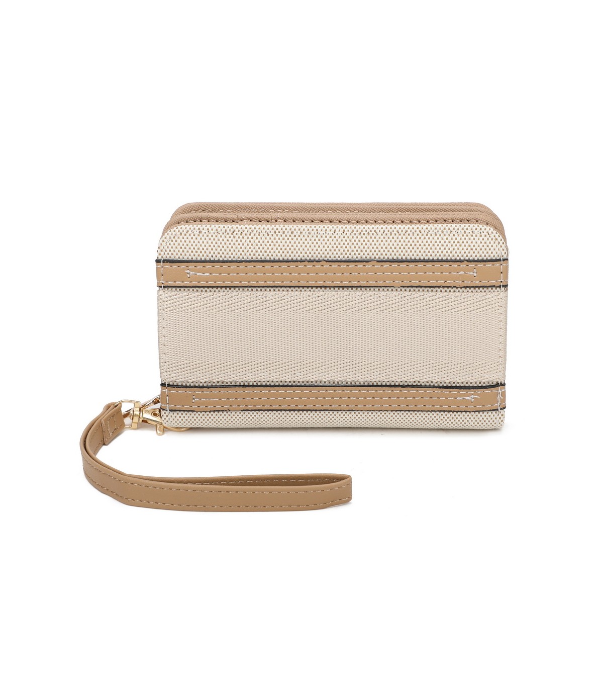 YWD004 - Cartera que se abre en abanico con varias ventanas para documentos y monedero