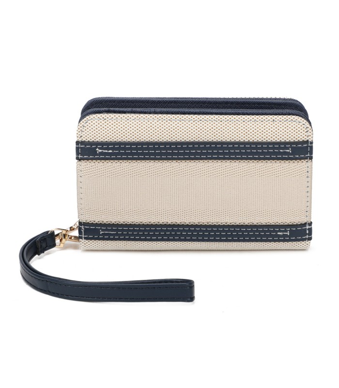 YWD004 - Cartera que se abre en abanico con varias ventanas para documentos y monedero