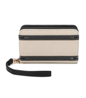 YWD004 - Cartera que se abre en abanico con varias ventanas para documentos y monedero