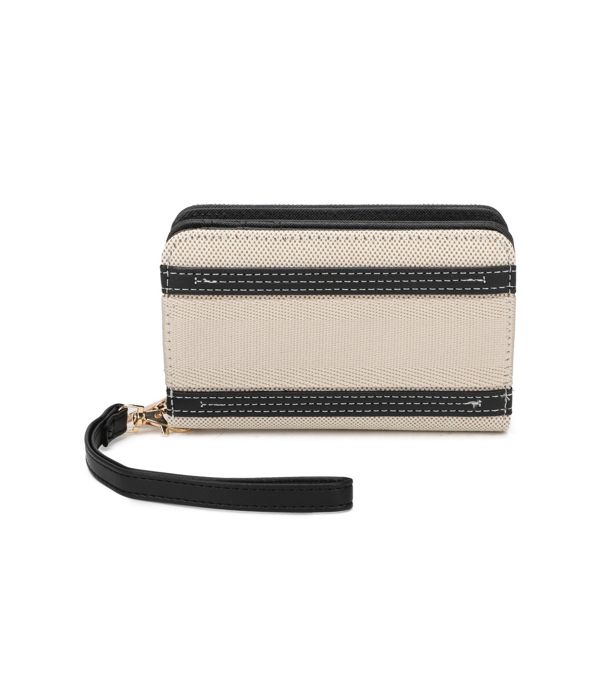 YWD004 - Cartera que se abre en abanico con varias ventanas para documentos y monedero