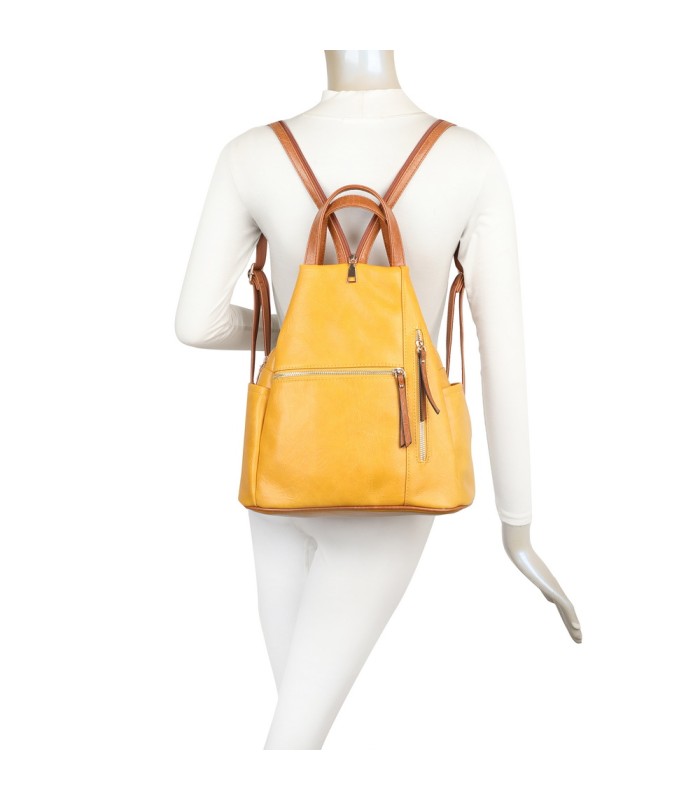 T11842 - Mochila con bolsillo frontal y antirrobo