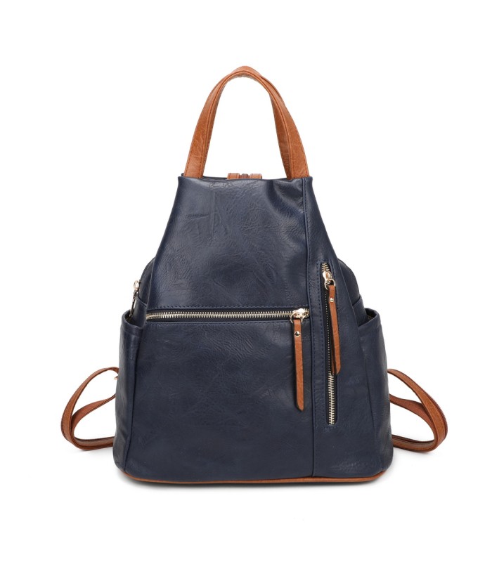 T11842 - Mochila con bolsillo frontal y antirrobo