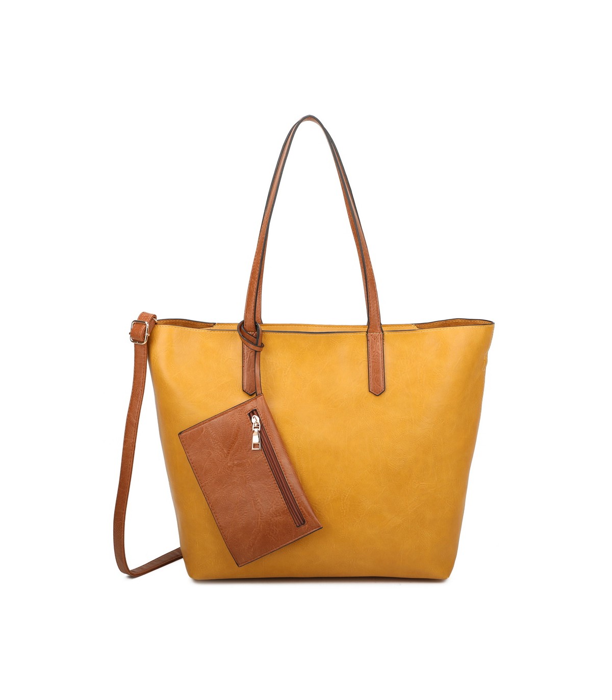 T11846 - Bolso con neceser y monedero asa amplia para llevar al hombro