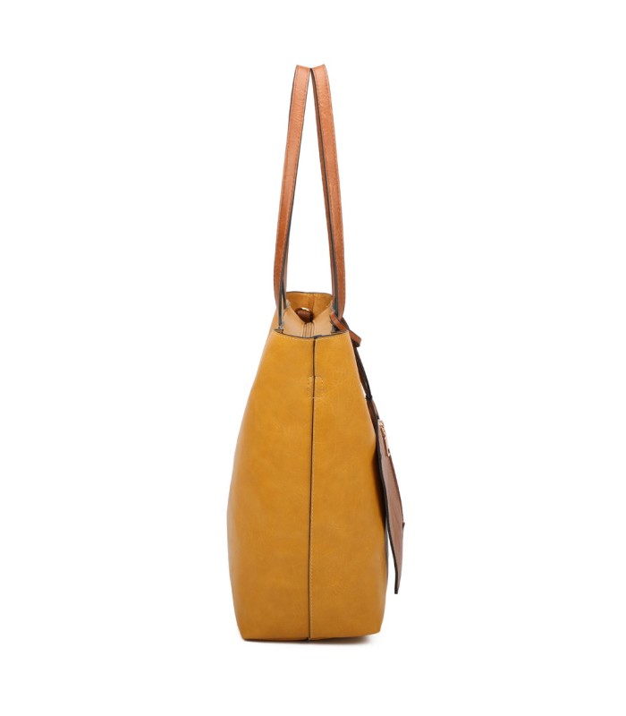 T11846 - Bolso con neceser y monedero asa amplia para llevar al hombro