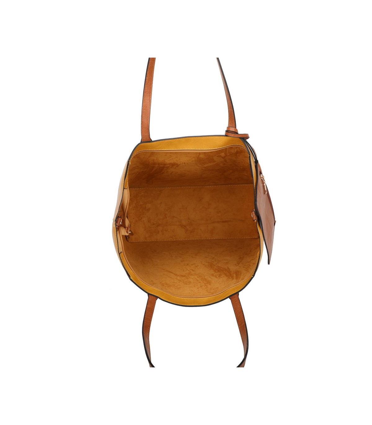 T11846 - Bolso con neceser y monedero asa amplia para llevar al hombro