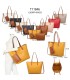 T11846 - Bolso con neceser y monedero asa amplia para llevar al hombro