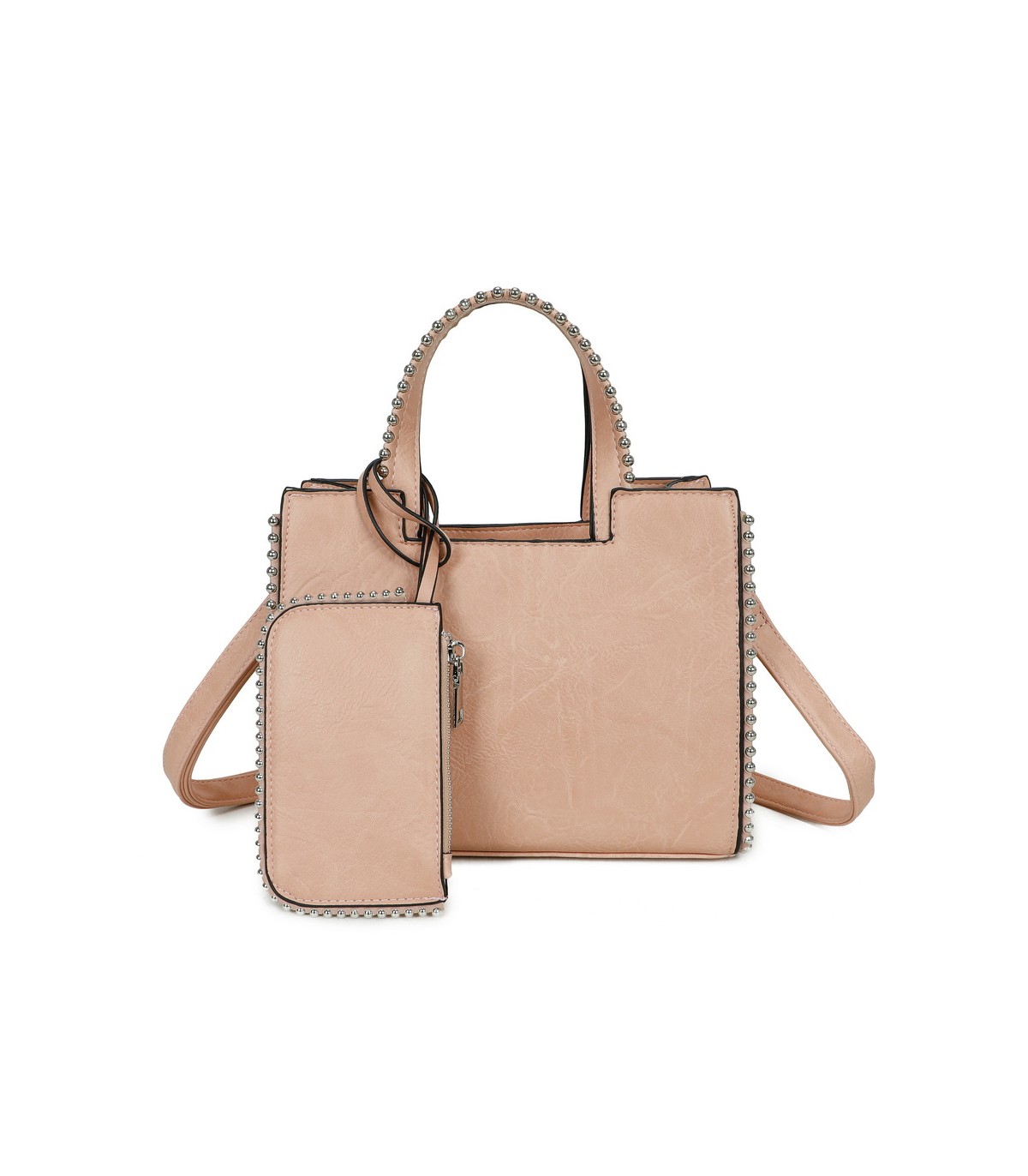 T11847 - Bolso con monedero externo y amplio espacio