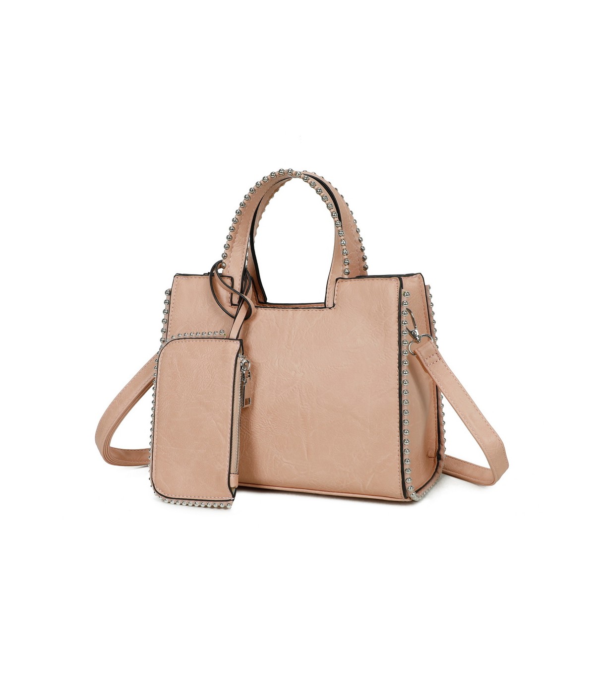 T11847 - Bolso con monedero externo y amplio espacio