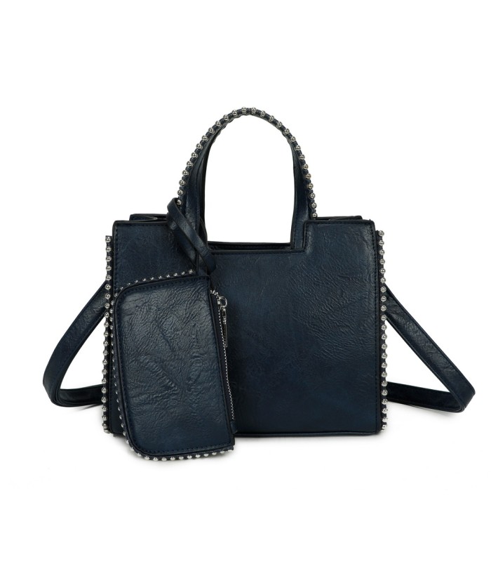 T11847 - Bolso con monedero externo y amplio espacio