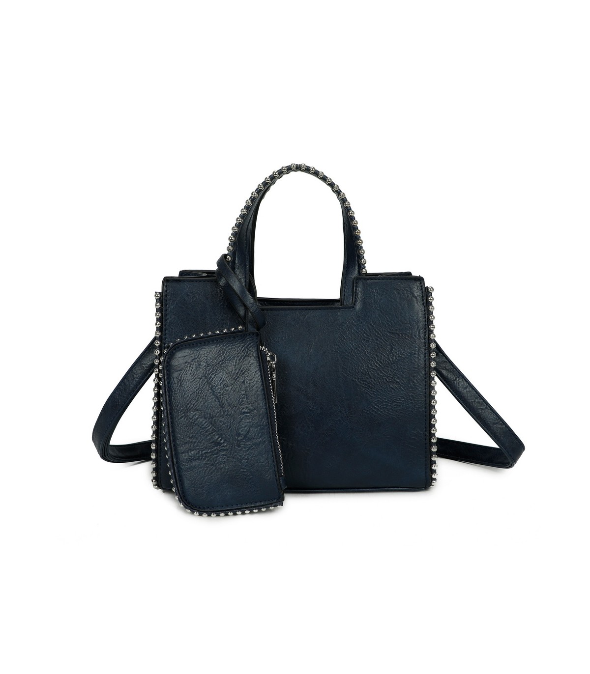 T11847 - Bolso con monedero externo y amplio espacio