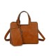 T11847 - Bolso con monedero externo y amplio espacio