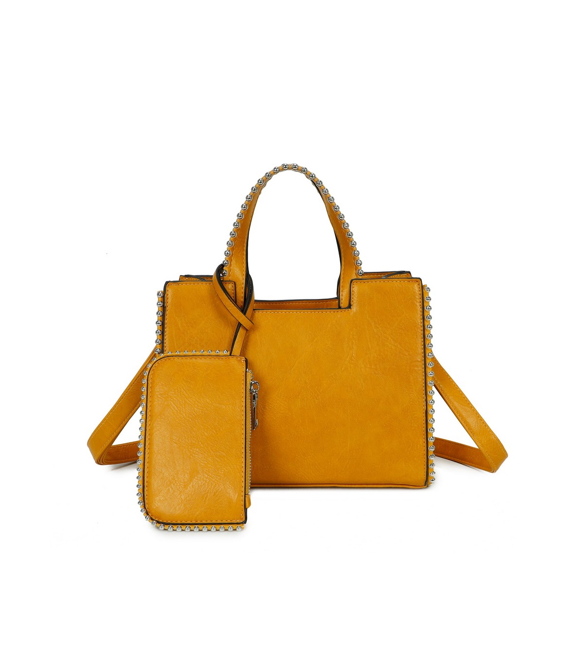 T11847 - Bolso con monedero externo y amplio espacio