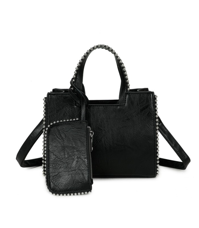 T11847 - Bolso con monedero externo y amplio espacio