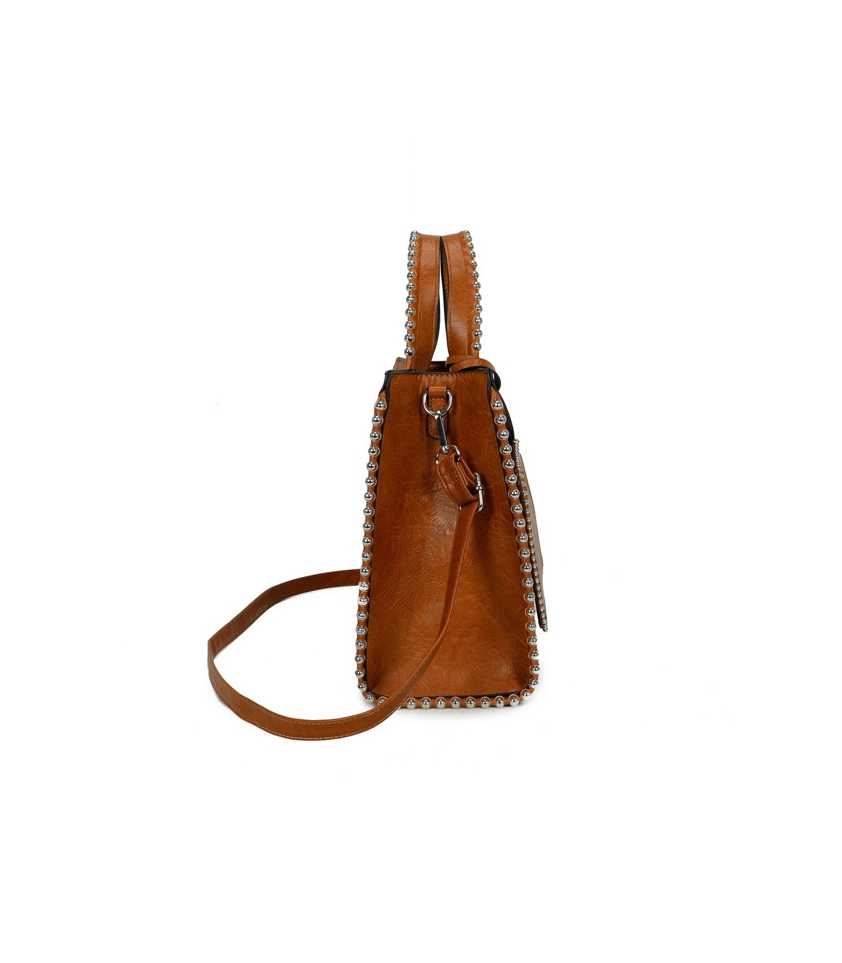 T11848 - Bolso bandolera con bolsillo exterior trasero y monedero a juego