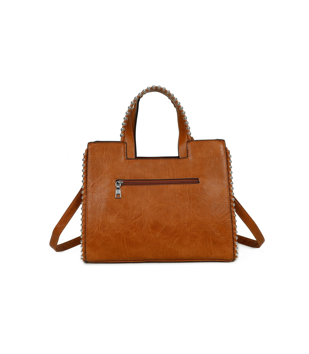 T11848 - Bolso bandolera con bolsillo exterior trasero y monedero a juego