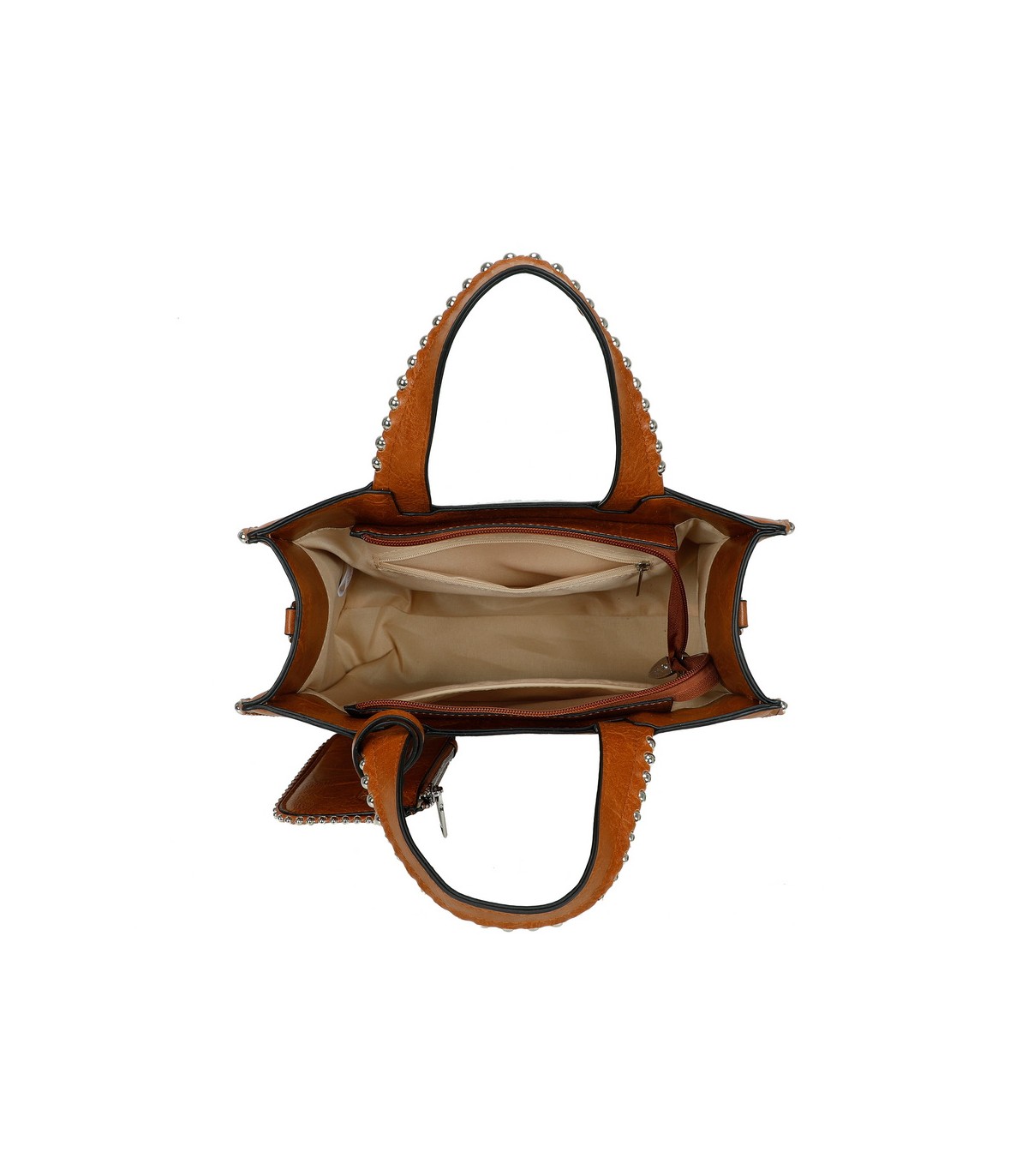 T11848 - Bolso bandolera con bolsillo exterior trasero y monedero a juego