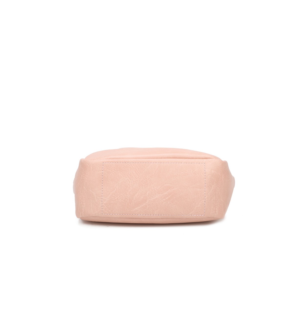 T11849 - Bolso bandolera con diseño de asa grande y adorno de bola dorada