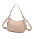 T11861 - Bolso bandolera con asa para llevarlo en la mano decoraciones de cuentas