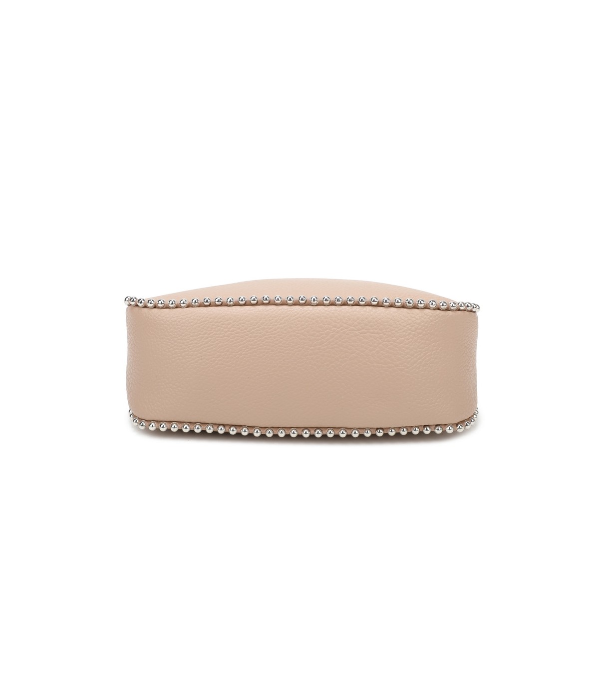 T11861 - Bolso bandolera con asa para llevarlo en la mano decoraciones de cuentas
