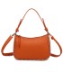 T11861 - Bolso bandolera con asa para llevarlo en la mano decoraciones de cuentas