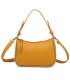 T11861 - Bolso bandolera con asa para llevarlo en la mano decoraciones de cuentas