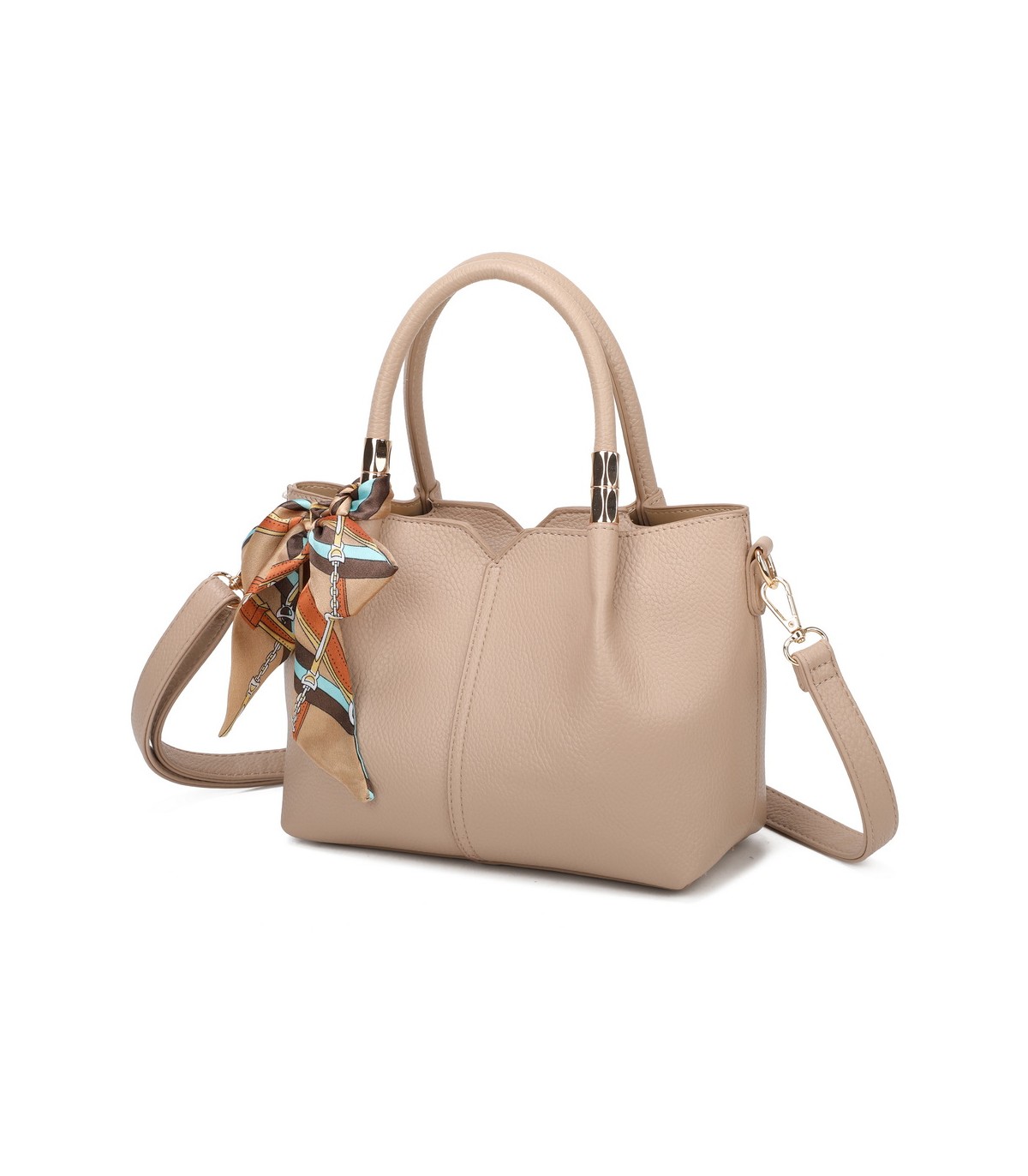 T11866 - Bolso rectangular amplio espacio con neceser a juego
