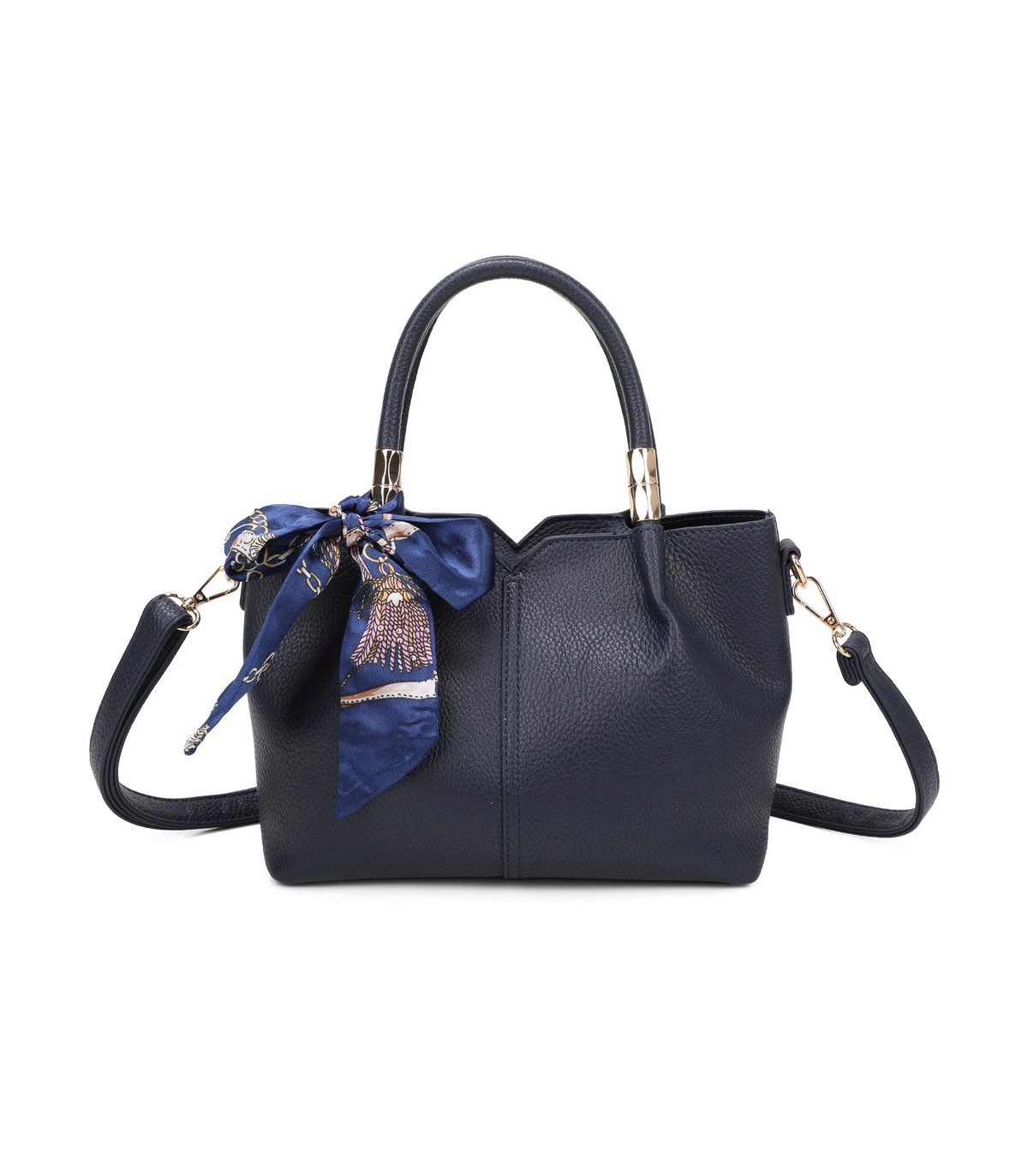 T11866 - Bolso rectangular amplio espacio con neceser a juego