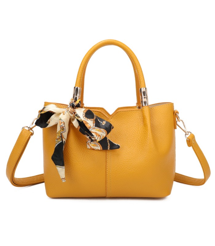 T11866 - Bolso rectangular amplio espacio con neceser a juego