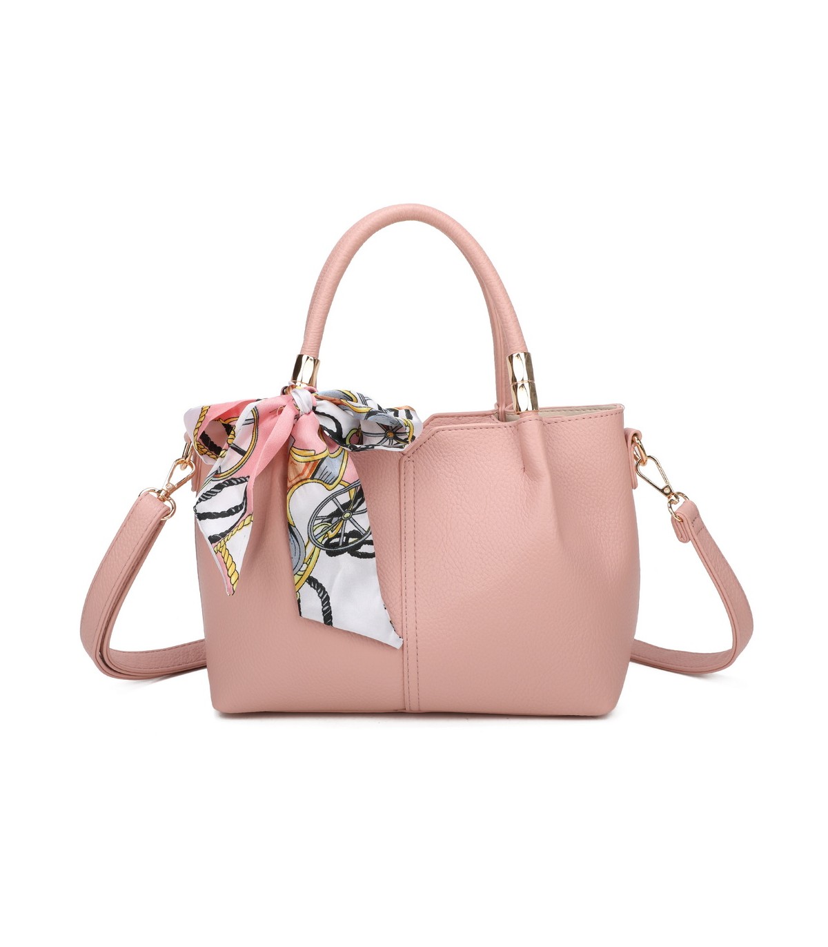 T11866 - Bolso rectangular amplio espacio con neceser a juego