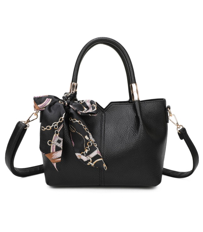 T11866 - Bolso rectangular amplio espacio con neceser a juego
