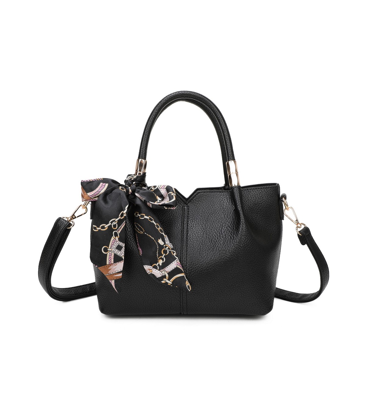 T11866 - Bolso rectangular amplio espacio con neceser a juego
