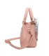 T11868 - Bolso bandolera cuadrado con pañuelo gran espacio interior
