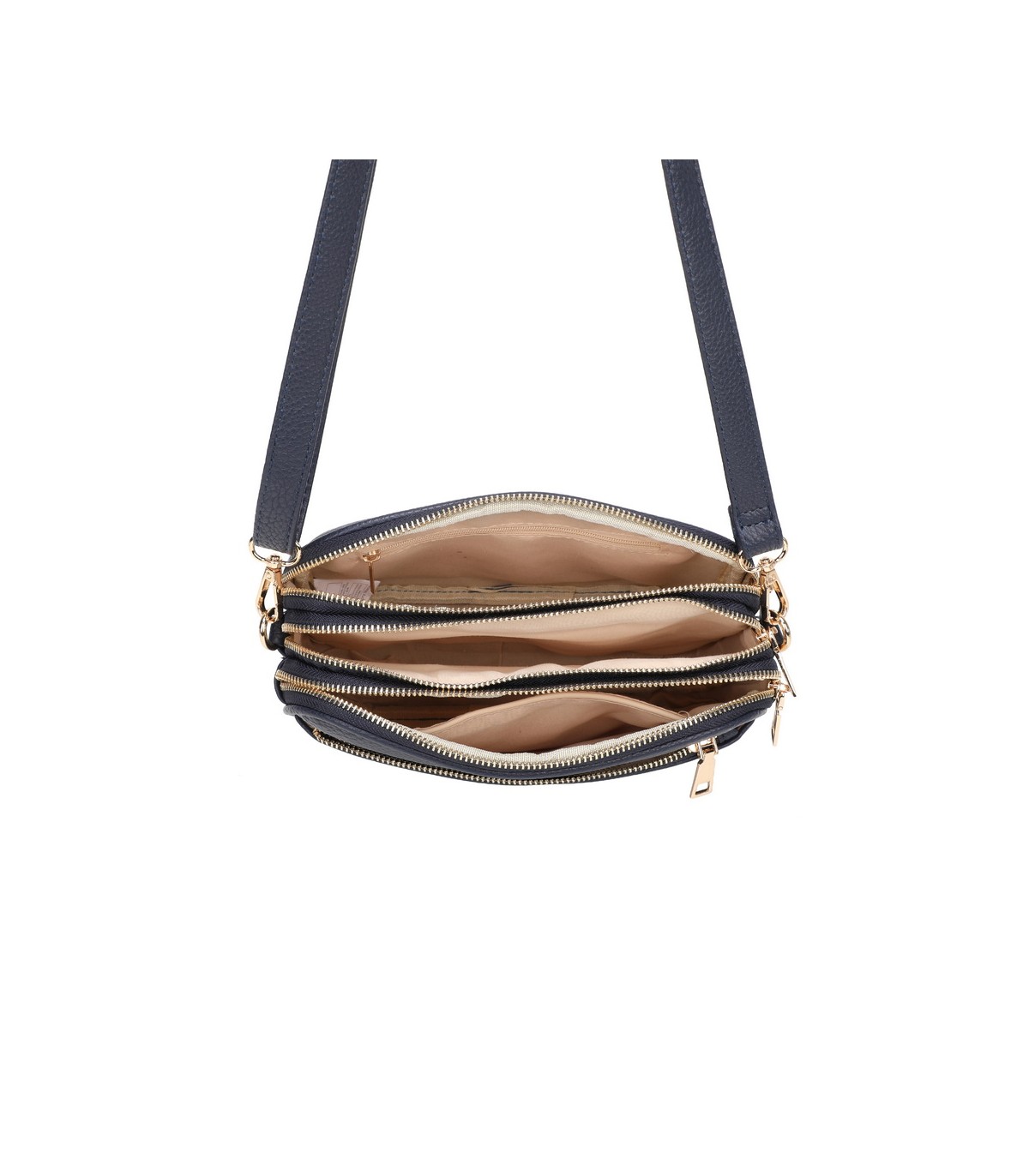 T11872 - Bolso rectangular con diversos compartimentos en muchos colores