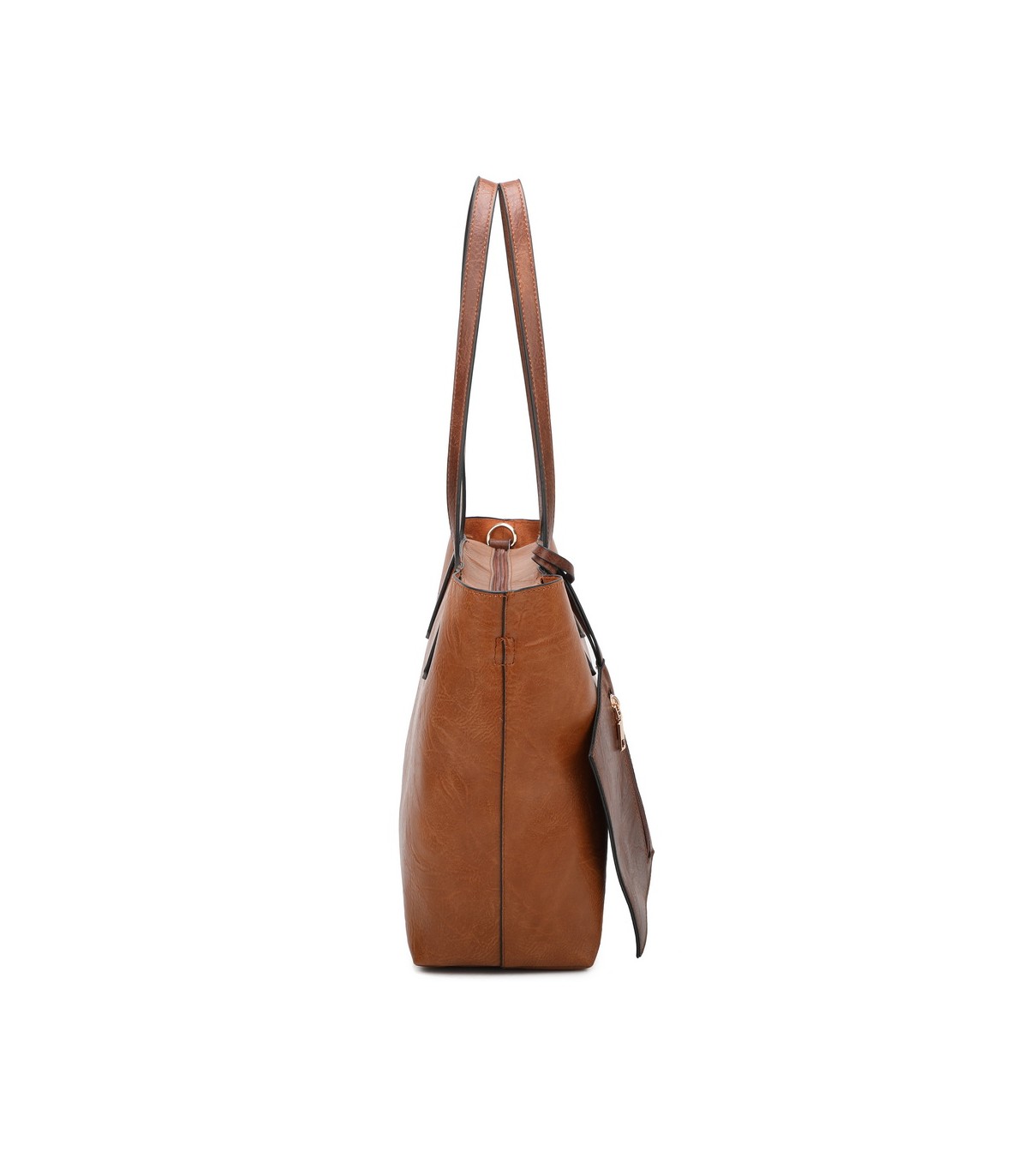 T11845 - Bolso con monedero externo y neceser bandolera y asa grandes para cruzar